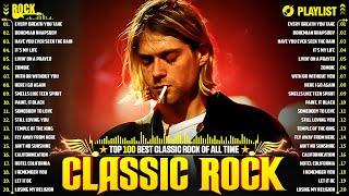 Nirvana, Bon Jovi, Led Zeppelin, ACDC, Aerosmith, U2  Classic Rock Songs 70s 80s 90s Full Album