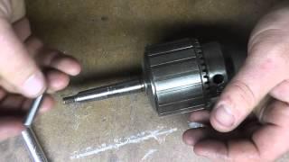 Replacing A Very Small Drill Chuck Arbor