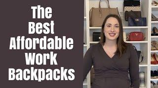 The Best Affordable Professional Backpacks | 12 Work Backpacks $150-$700