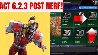 HOW TO BEAT ACT 6.2.3 POST NERF | MCOC