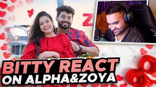 BITTY REACTION ON ALPHA PROPOSED ZOYA ️