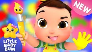 Paint The Baby Sensory Book ⭐ Brand New Season! | Little Baby Bum