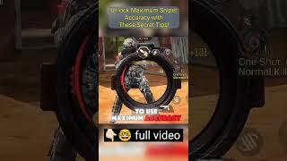 Unlock Maximum Sniper Accuracy with These Secret Tips! #codm #codmobile