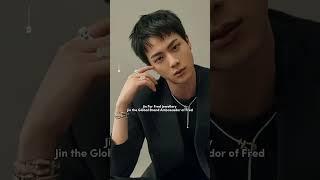 Jin the Global Brand Ambassador of Fred Jewellery "finally" 