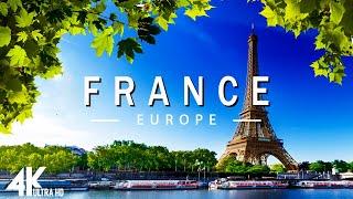 FLYING OVER FRANCE (4K UHD) - Relaxing Music Along With Beautiful Nature Videos - 4K Video Ultra HD