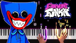 Playtime Song - Friday Night Funkin' VS Huggy Wuggy - Piano Tutorial