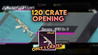 Opening 120 Premium Crates in PUBG Mobile - Guaranteed Starcore M762 Level 8 Skin!