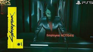 CYBERPUNK 2077 (Patch 1.5) in 2022 | PS5 gameplay walkthrough in 4K HDR | RAY TRACING | Part-1