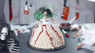 Make Your Halloween Party A Graveyard Smash With These 2 Spooky Cakes! Zombie & Graveyard Cakes