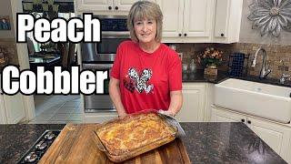 How to make Peach Cobbler | Connie's family recipe