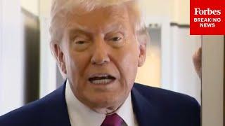 FULL AIR FORCE ONE GAGGLE: Trump Takes Questions From Reporters On Flight To Abu Dhabi