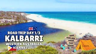 Visa 482 Life l Road Trip to Kalbarri Day 1/3 Moore River Pinnacles Dessert Lancelin Camping in WA