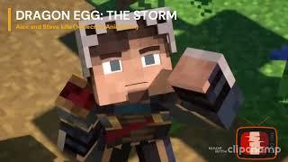 DRAGON EGG: THE STORM - Alex and Steve Life (Minecraft Animation)