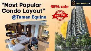 Most Popular Condo Layout in Seri Kembangan@【Taman Equine】