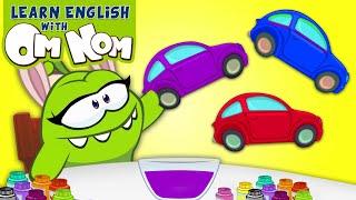 Learn Vehicles With Om Nom & Om Nelle | Vehicles For Kids | Learn English With Om Nom