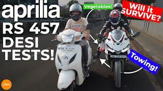 Aprilia RS457 DESI REVIEW: Can the Indian-made RS457 live upto "Indian expectations"?