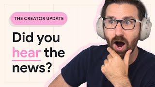 Audio Creation And Live Streaming Tools, Google for Creators Website Launch, And More Creator News!