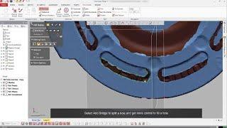 Getting Started with Geomagic Design X | Fill Holes