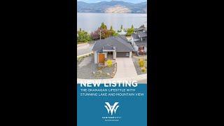 THE OKANAGAN LIFESTYLE WITH STUNNING LAKE AND MOUNTAIN VIEW - 3953 Beachview Drive