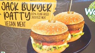 JACKFRUIT MEAT BURGER JACK BURGER PATTY VEGAN MEAT