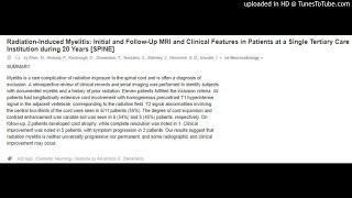 Radiation-Induced Myelitis