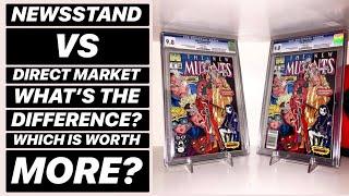 Direct Market vs Newsstand Comic Books