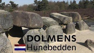 NETHERLANDS: Dolmens in Drenthe (hunebedden D27, D53, D54)