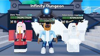 Join me in the Infinity Dungeon Challenge! - Noob Factory Simulator (Roblox)