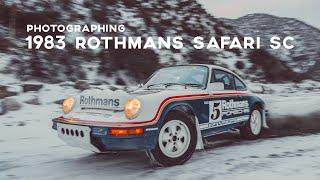 Photoshoot with Rothmans 1983 Porsche SC Safari 911