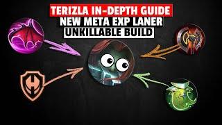 TERIZLA NEW Item Build & PRO In-depth Guide | Queen's Wings & War Axe | Terizla Best Guide 2024