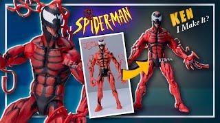 Fixing Marvel Legends CARNAGE Figure - Spider-Man The Animated Series | Ken I Make It