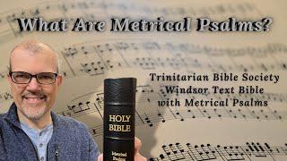 KJV Windsor Bible with Metrical Psalms - @TrinitarianBibleSociety