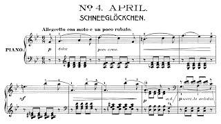 P. Tchaikovsky - "The Seasons" Op. 37, no. 4, April: Snowdrop