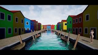 Unreal Engine 4.26 Water and Unreal Engine 4.19 Nvidia WaveWorks Demo Test