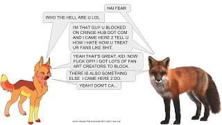 JASON SHOVES FEAR UP HIS ASS - EPIK FOX ANAL VORE STORY/ANIMATION