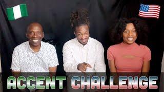 TIK TOK ACCENT CHALLENGE | NIGERIAN DAD VS. AMERICAN DAUGHTER