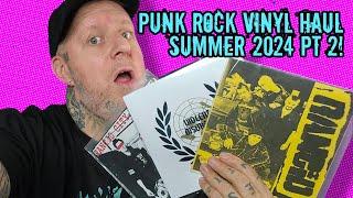 I Spent HUNDREDS on Punk Rock Vinyl This Summer!!!