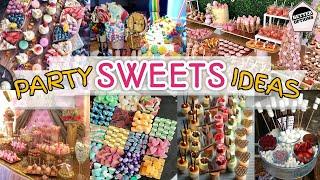 Party Sweets |Food Preparation |Candy Bar |Food Decors |Party Foods Ideas