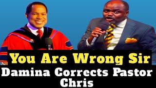 You Are Wrong Sir, Dr Abel Damina Corrects Pastor Chris Oyakhilome