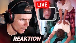 Hugo bekommt THAI MASSAGE im STREAM  | Satter Hugo Reaktion