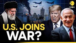US Joins Israel-Iran War? B-2 Stealth Bombers Heading Towards Iran? Trump: 'We May Attack...' | LIVE