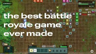 they turned scrabble into a battle royale game || Babble Royale