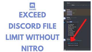 How to Exceed Discord File Limit Without Nitro | Send Over 8 MB