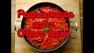 Retro konyha - pepperonata azaz olasz lecsó