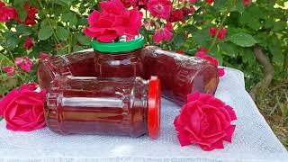 Qızıl gül mürəbbəsi/gül receli/ qizil gul murebbesi #azerbaycan #azerbaijan #şəki #youtube