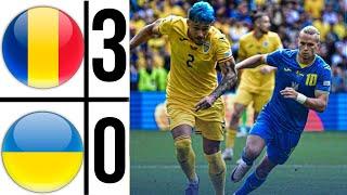 Romania vs Ukraine (3-0) Extended Highlights | UEFA EURO 2024