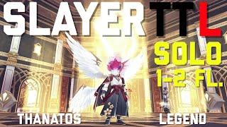 Ragnarok M : Slayer Solo Thanatos Legend 1-2 Floor [ Slayer ] #43