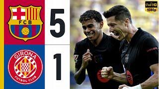 Barcelona vs Girona 5-1 • Barcelona Laliga Today  • Highlights & All Goals 2024 HD