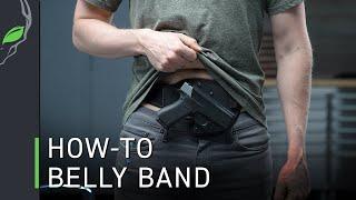 How To Wear The Low-Pro Belly Band Holster by Alien Gear Holsters