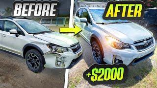 How To Turn $2,000 Into $6,500 (Flipping a 2017 Subaru Crosstrek)